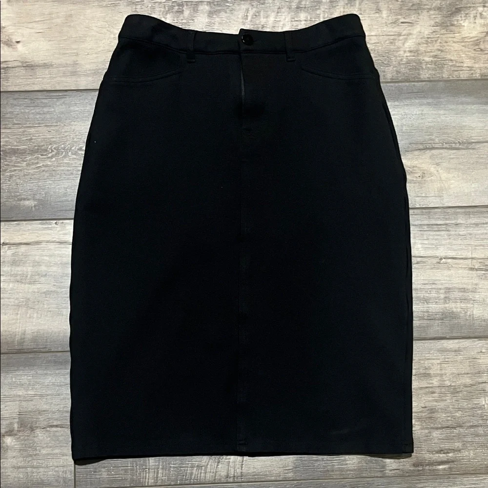 Classic Black Pencil Skirt - Sleek Professional Style